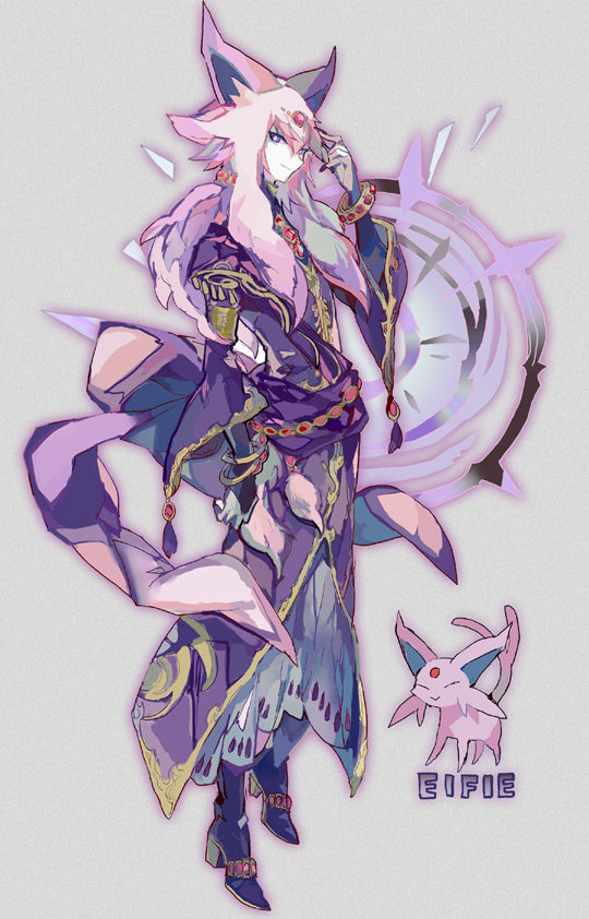 口袋妖怪娘化拟人