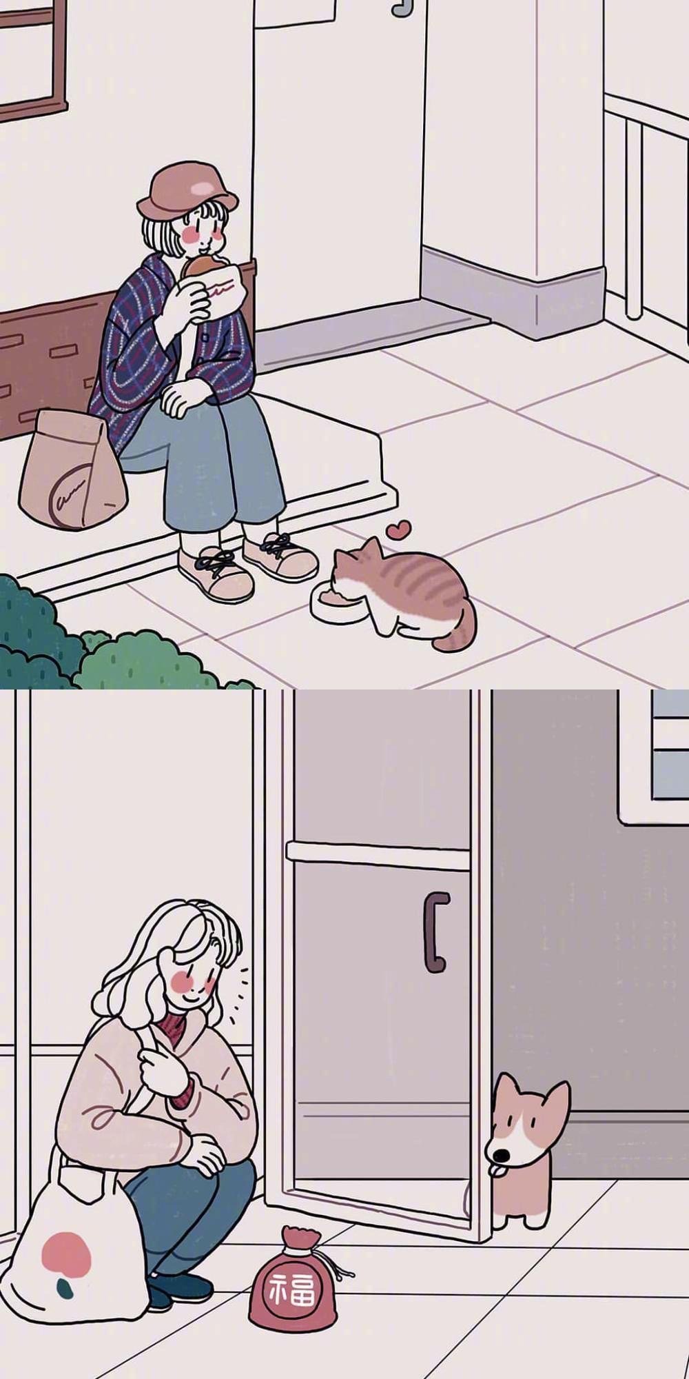 "习惯了一个人的舒心小日子,慢慢就不习惯两个人的搭伙过日子.