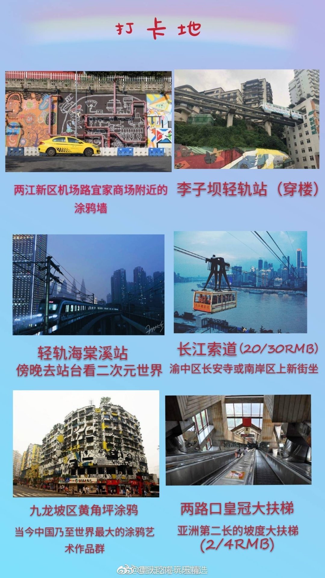 重庆旅游攻略