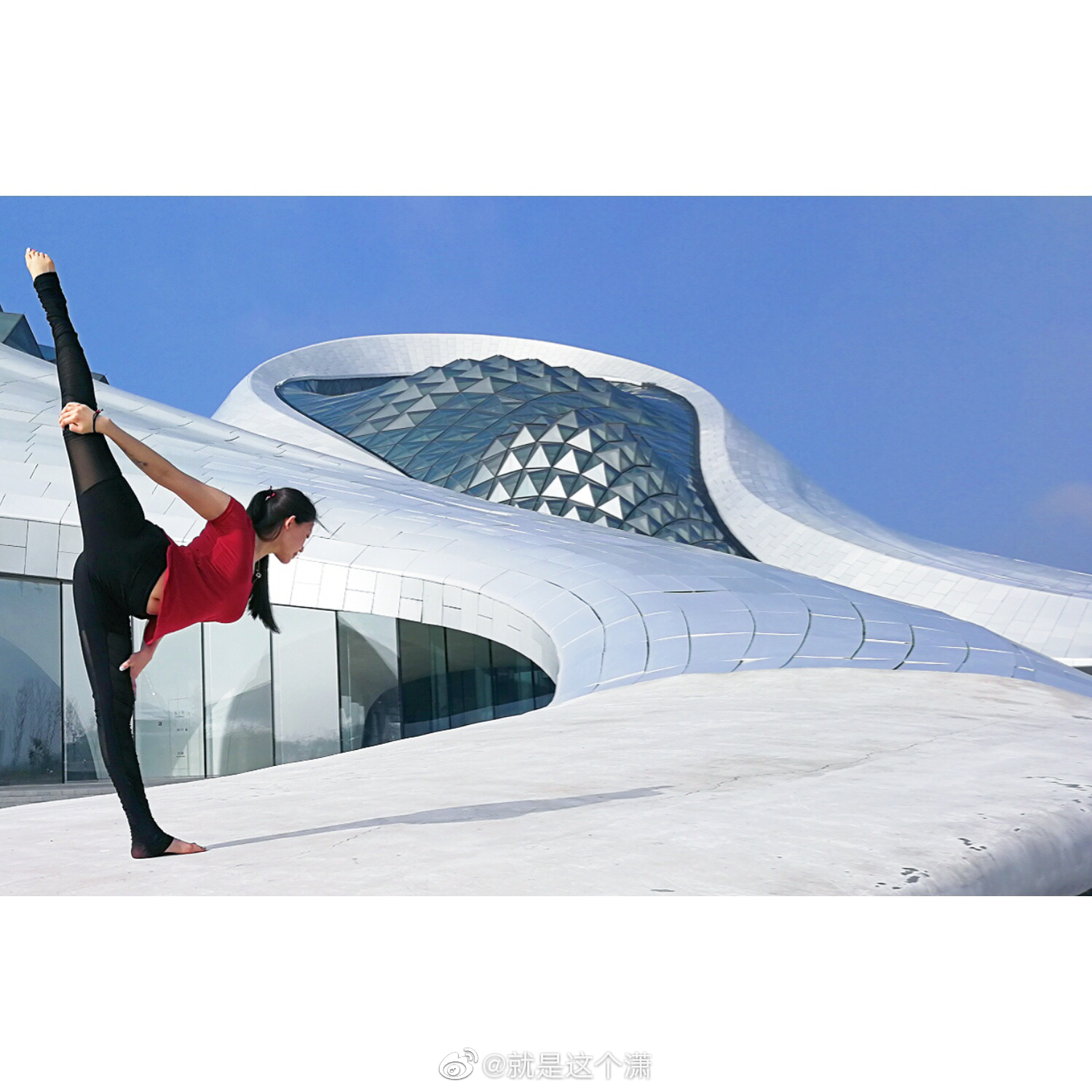 360度花式一字马