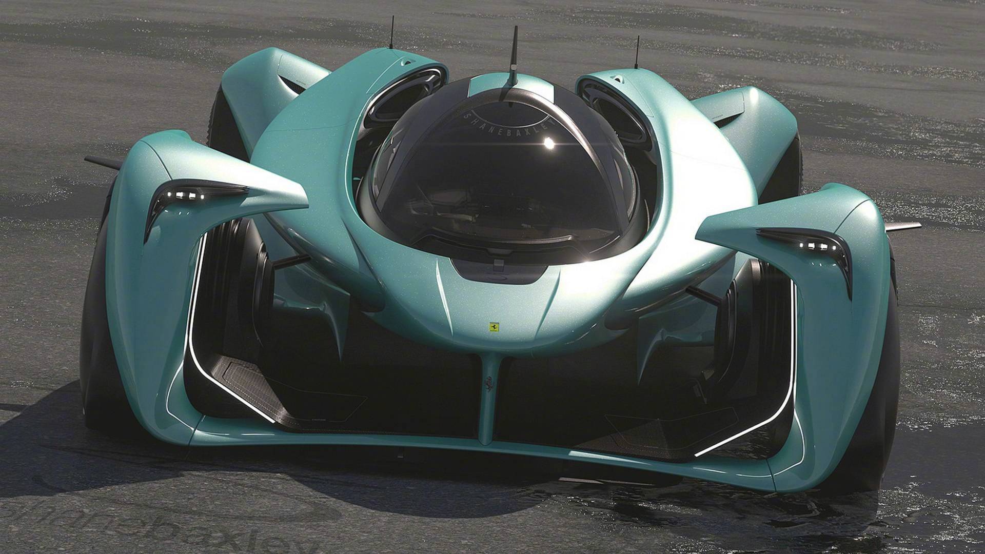 法拉利ferrarif413hypercar未来科技