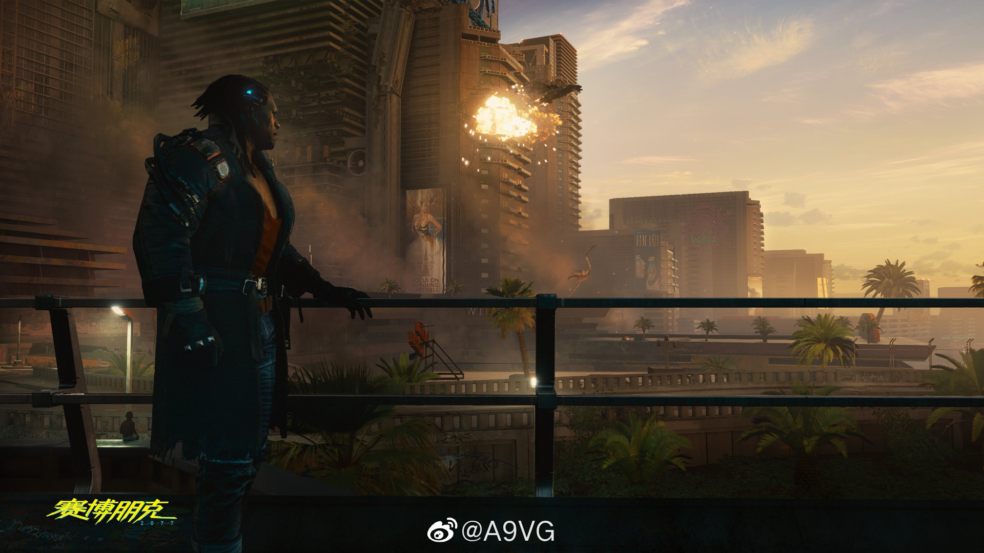 由@cdprojektred 开发的《赛博朋克2077》参加了今年的科隆游戏展2019