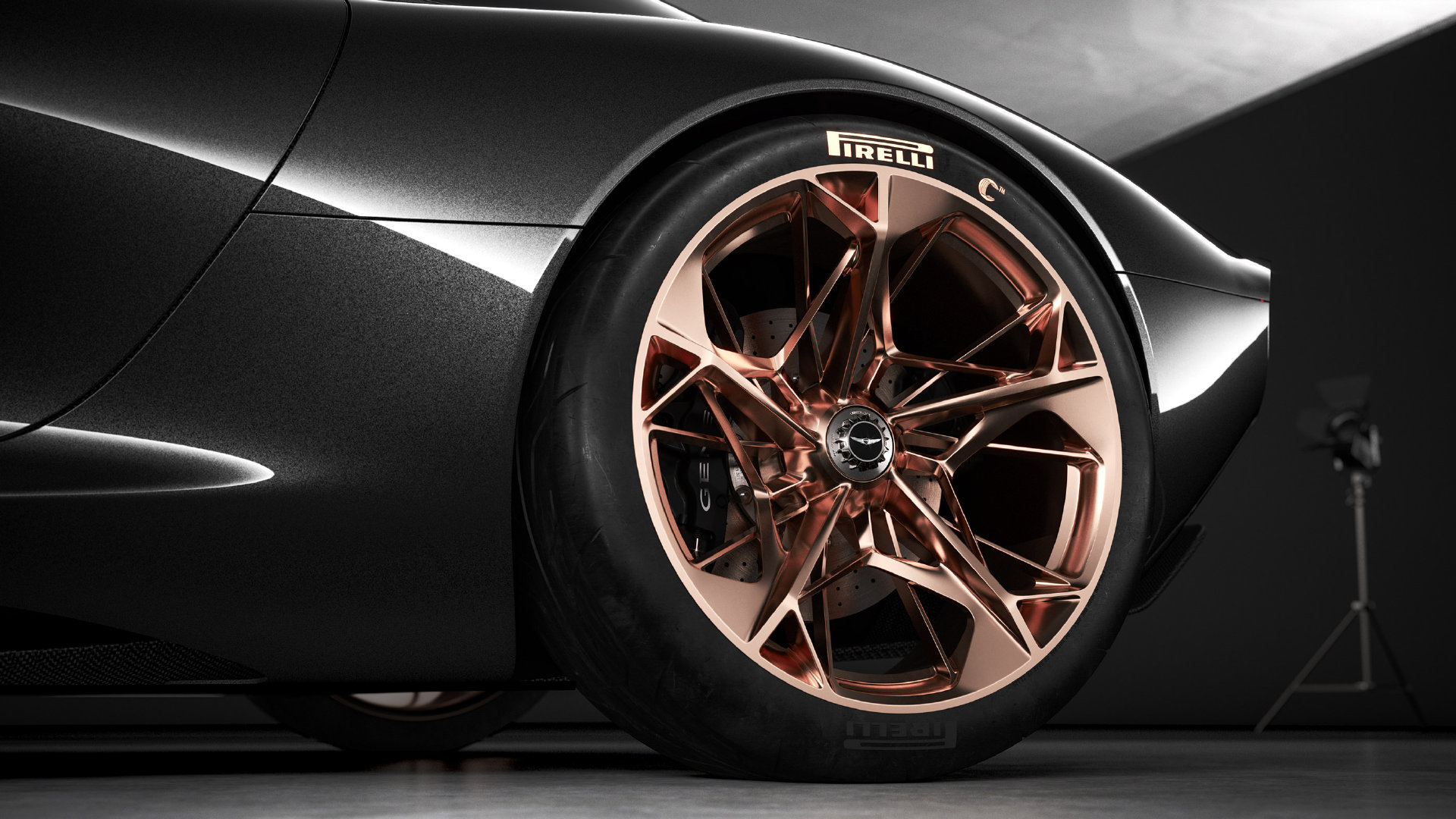 现代genesis推出了旗下首款纯电动跑车essentia