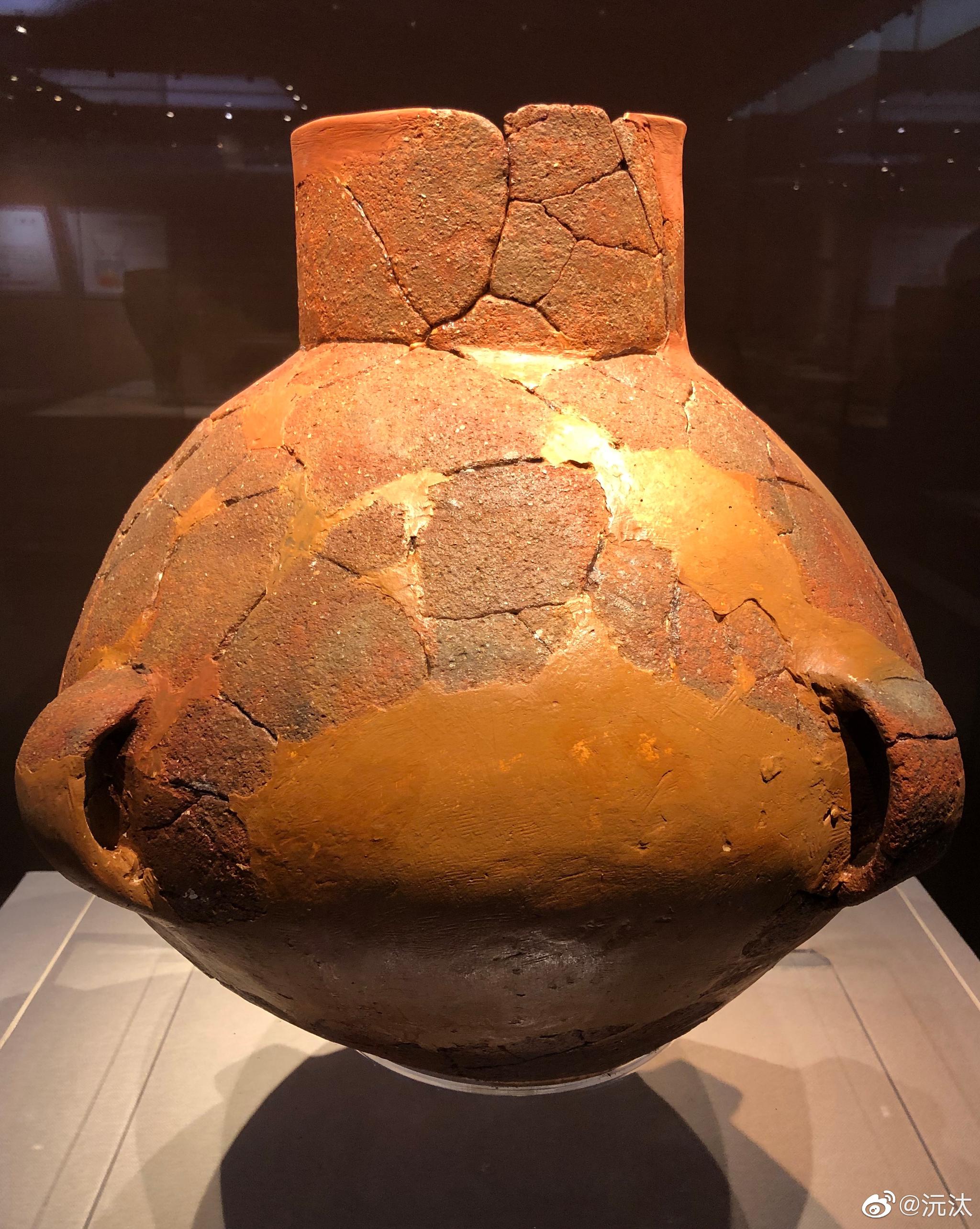 距今7200年前的陶器7200年前的沈阳人新乐遗址曾经的居民做了不