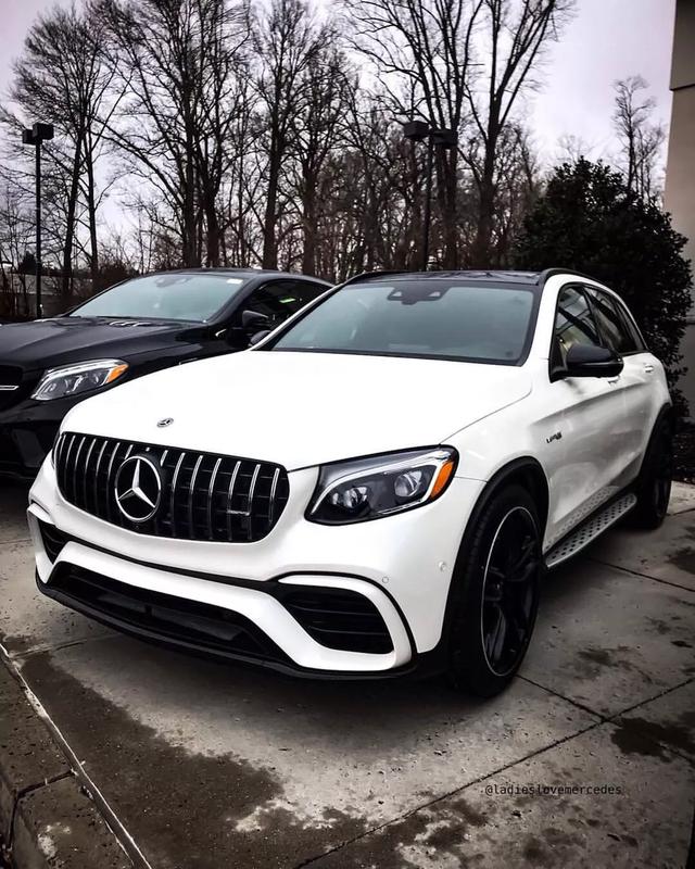 梅赛德斯奔驰glc 63 amg,超级暴力的suvc