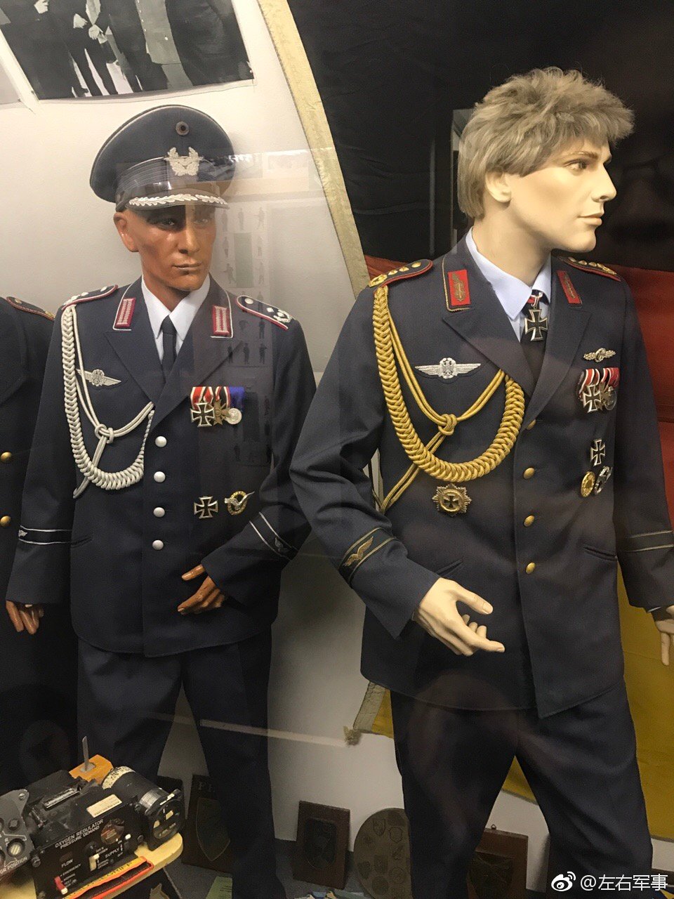 探寻德国的军事博物馆西德空军常礼服展区