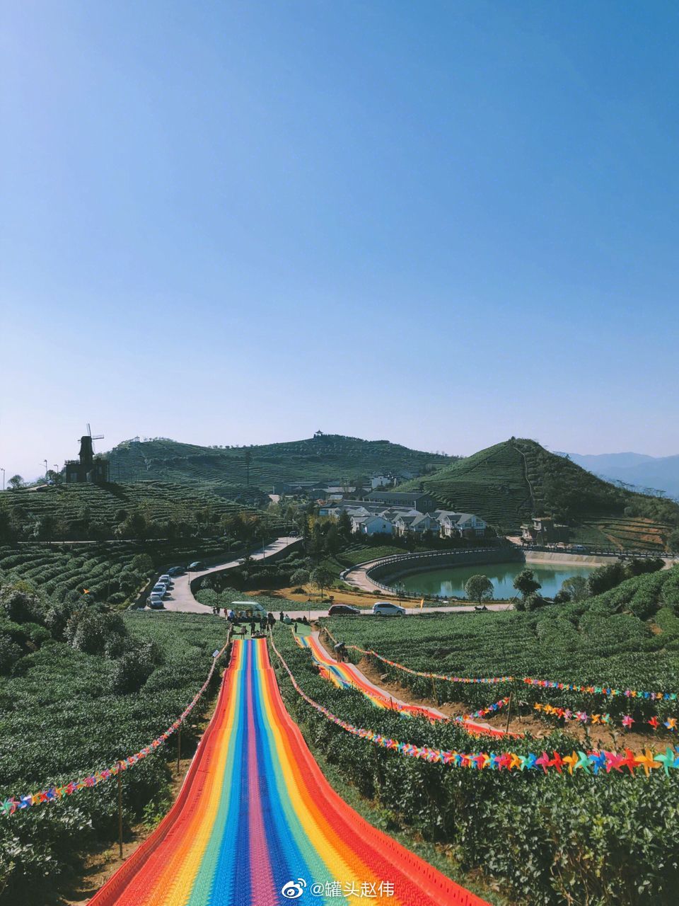 台州旅游|临海羊岩山茶庄-彩虹滑道了解下