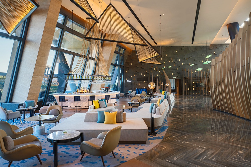 惊艳厦门万丽度假酒店把海浪引入大堂比鼓浪屿好玩n倍