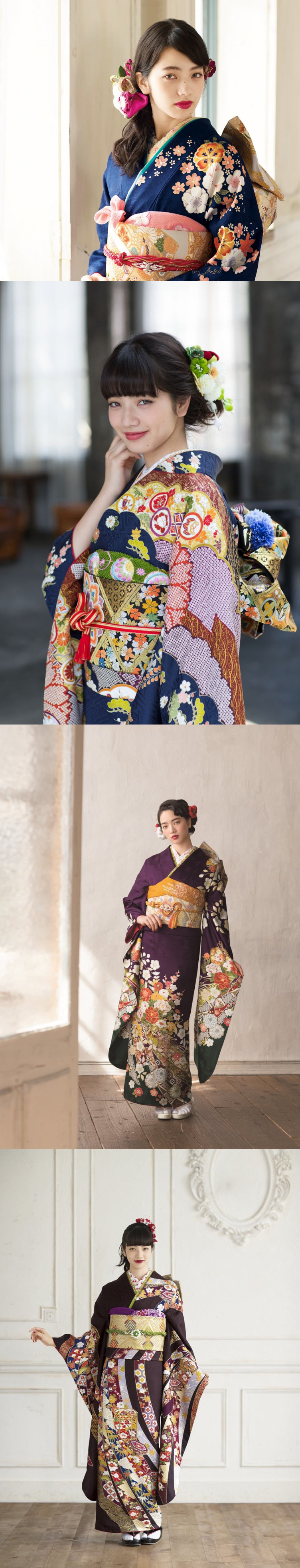 小松菜奈 x 京都きもの友禅 | 穿和服的nana真好看