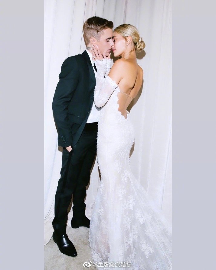 justinbieber今日在社交账号分享与海莉婚礼现场照p12
