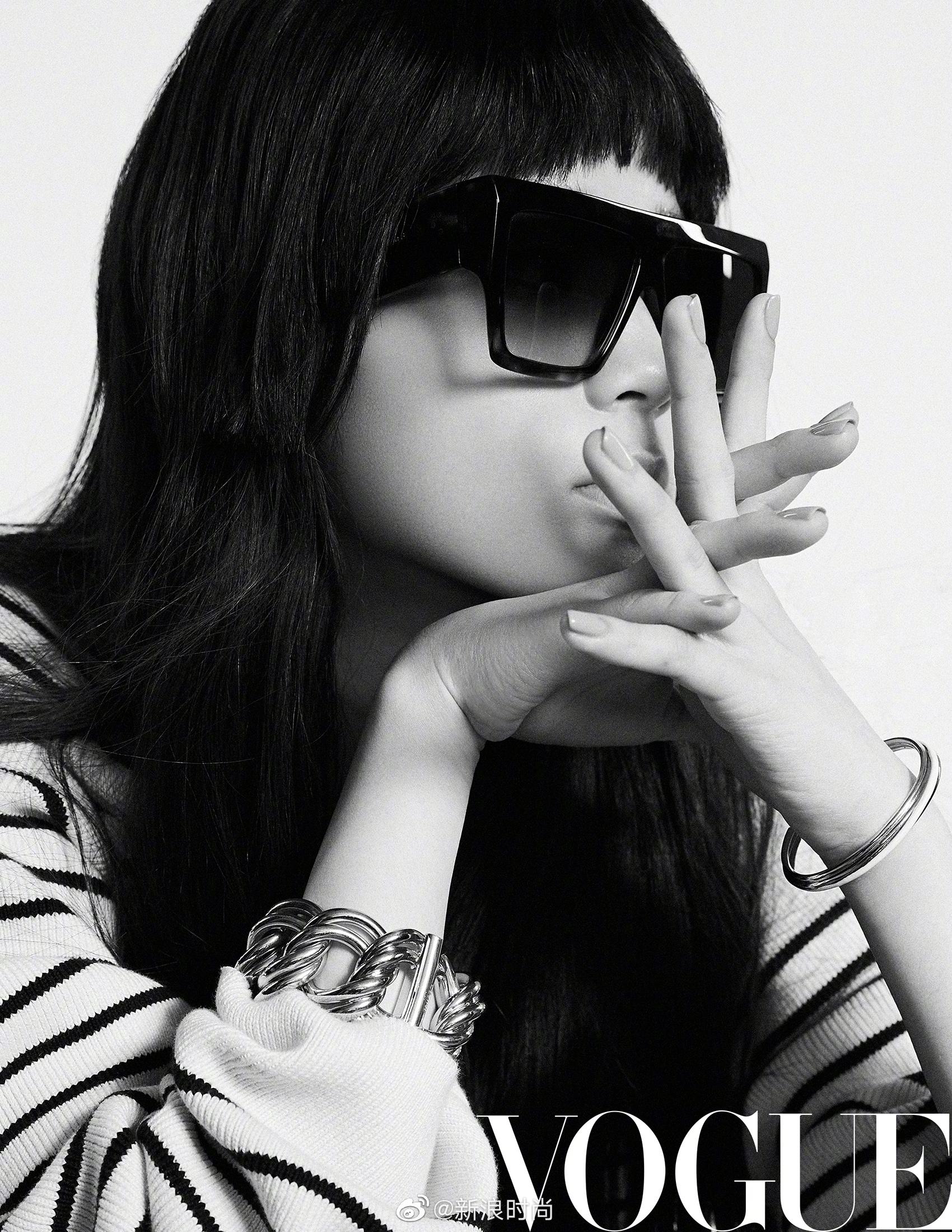 今日 歐陽娜娜nana 最新时尚大片曝光 大片中