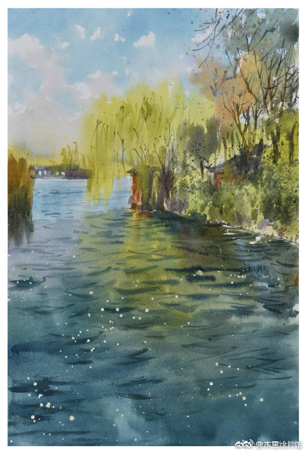 阿尔山/呼伦贝尔临江/济南大明湖部分画作