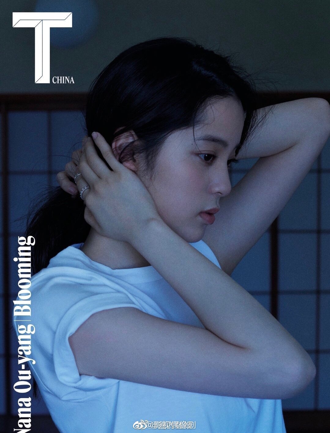 演绎日系文艺范 歐陽娜娜nana 登 Tmagazine 7月新刊封面故事