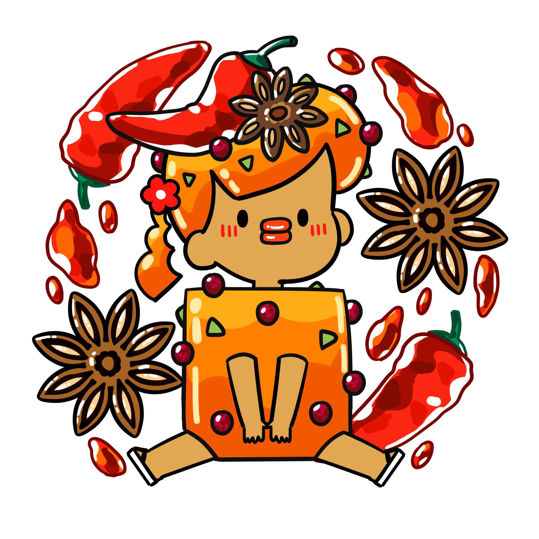 今天依然是想吃火锅的一天!来康康火锅拟人吧