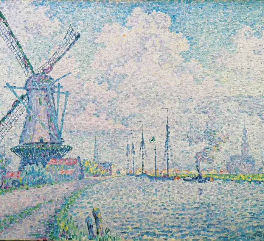 富于激情,善用红色作为基调,法国画家西涅克的点彩画|保罗·西涅克