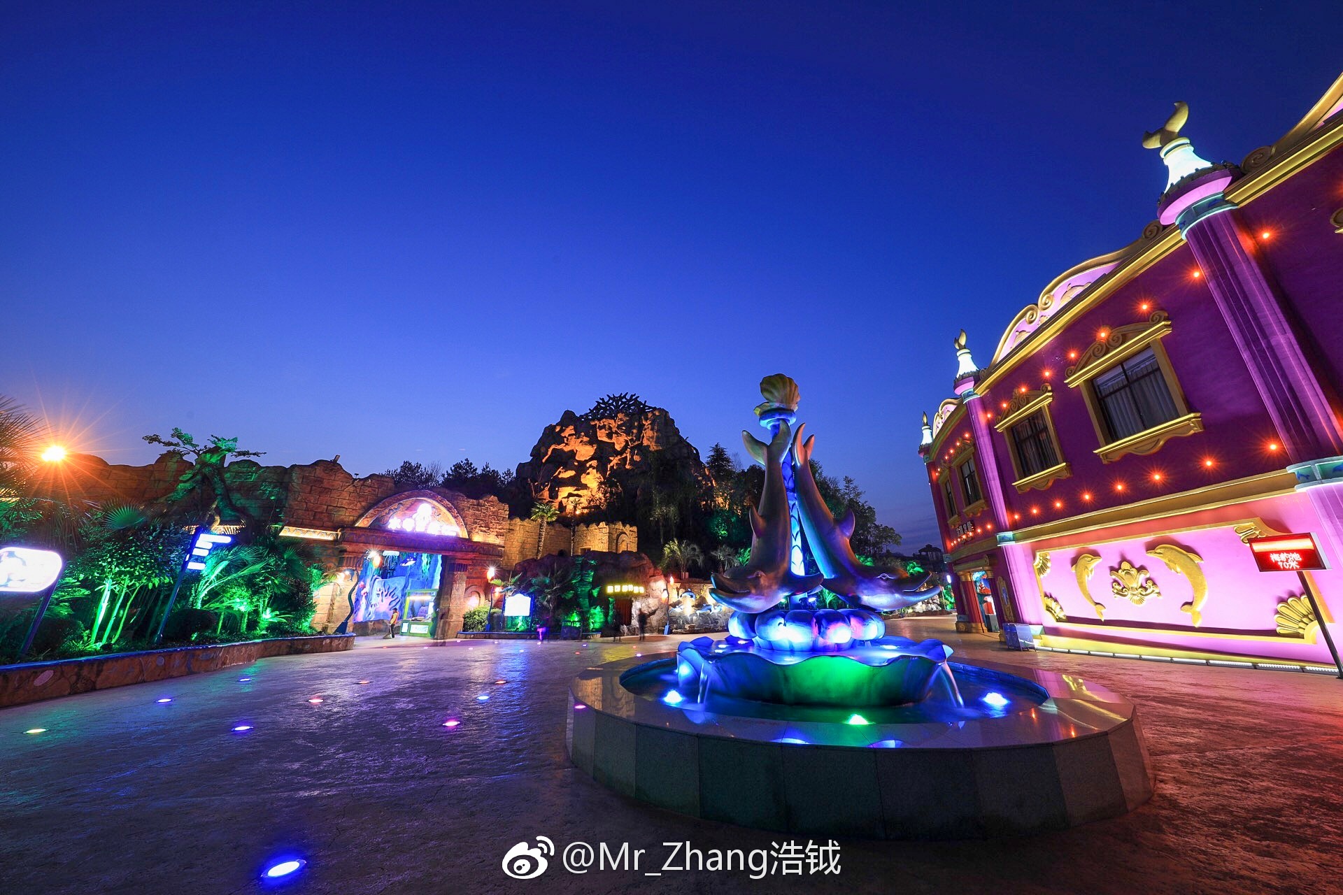 夜·梦幻谷|梦幻谷|横店梦幻谷|横店影视城_新浪新闻