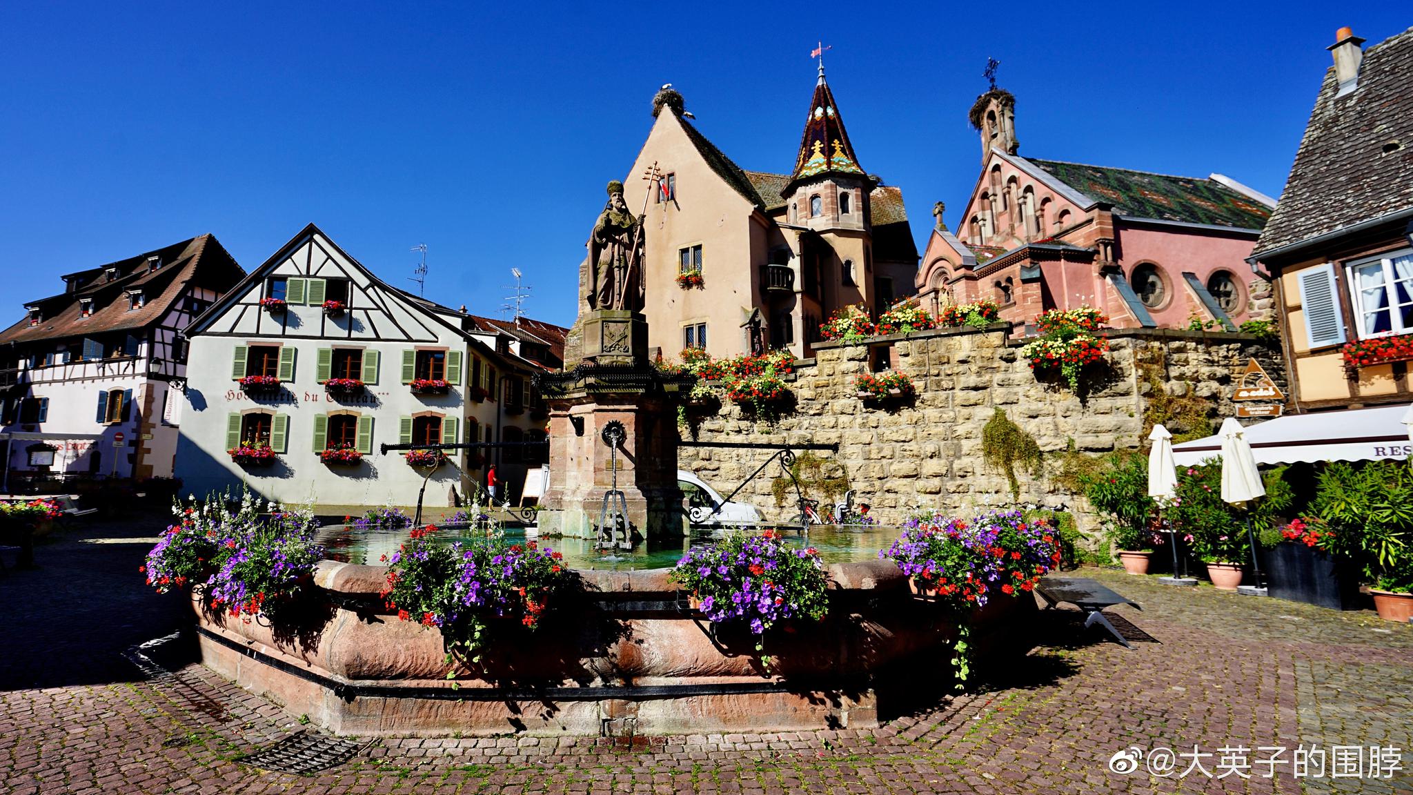 "埃吉桑"是法国阿尔萨斯地区的一个古老小镇