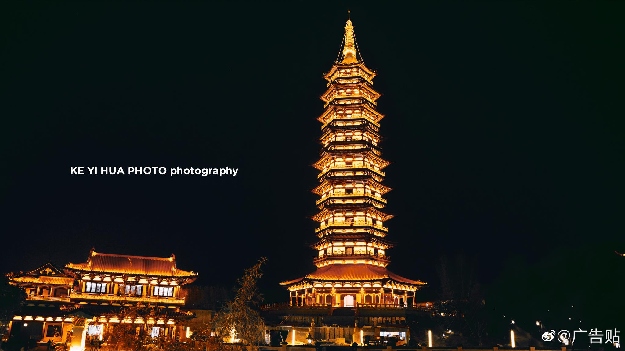 金华夜色金华万佛塔金华古子城金华彩虹桥金华婺剧院