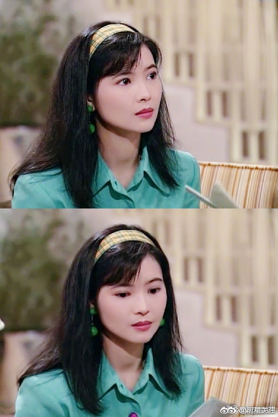 蓝洁瑛真是仙女下凡 在那个没有美颜的年代 她真的美极了 不带一丝烟