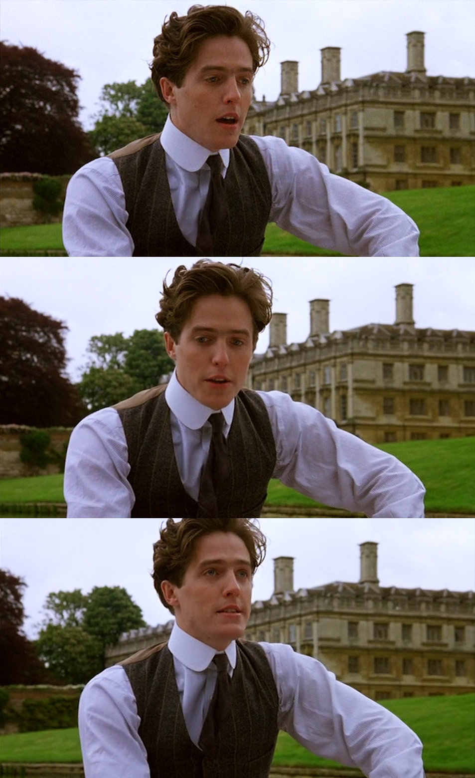 1987莫里斯休格兰特年轻的休叔真是太羞涩