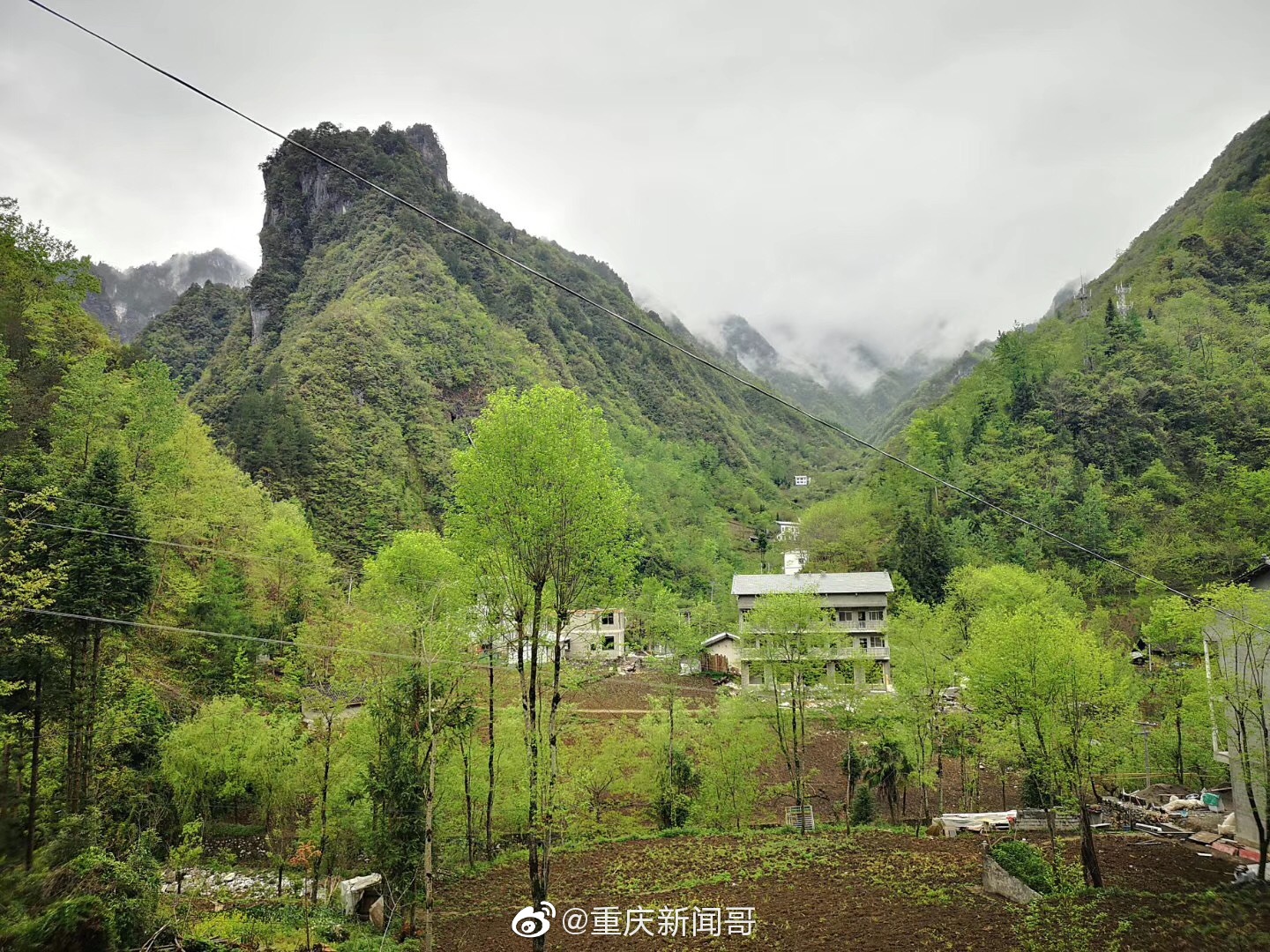 城口县东安镇,处于大巴山,森林覆盖率百分之九十以上,景美宜人