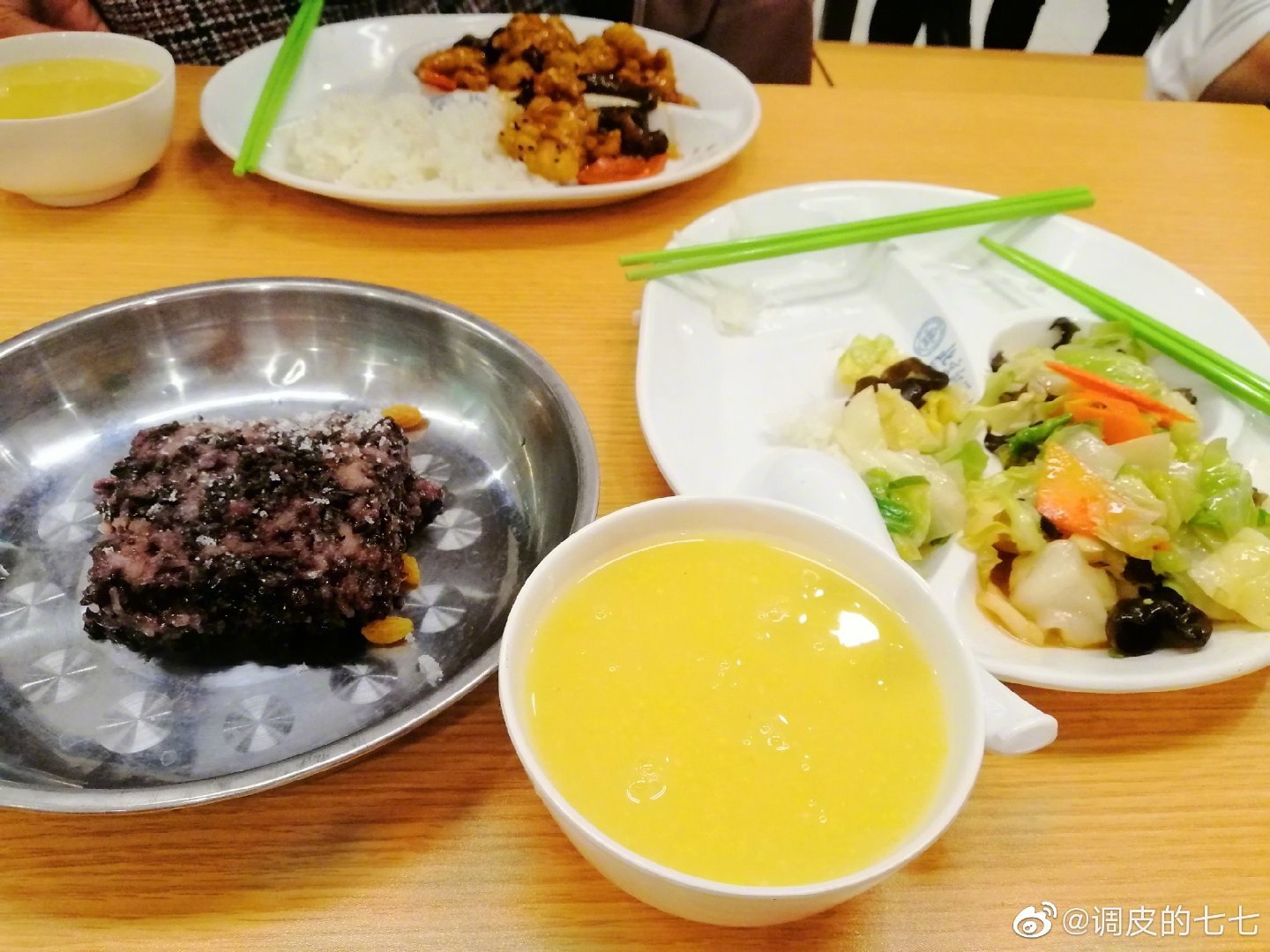晒晒北京师范大学食堂的饭菜!还可以吧
