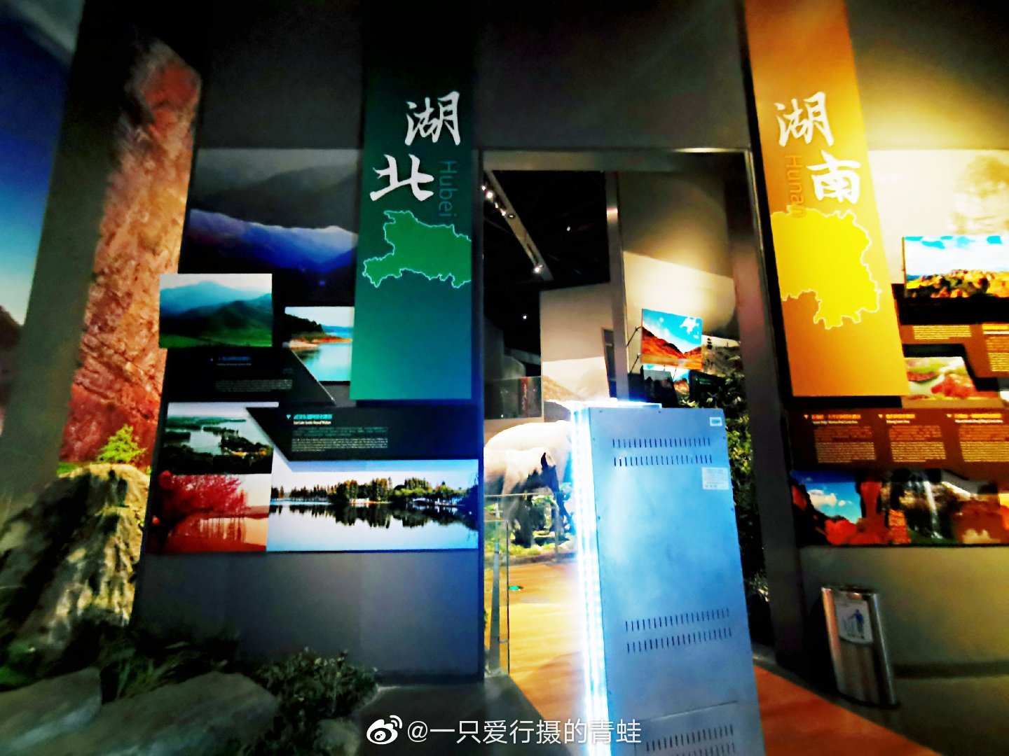武汉园博园长江文明馆以长江流域的自然生态和人类文明的展览展示为两