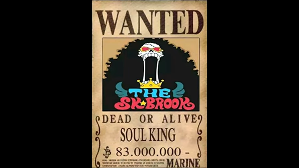 布鲁克能灵魂出窍并且还能给武器附魔,实力还算强大,50年前的赏金为