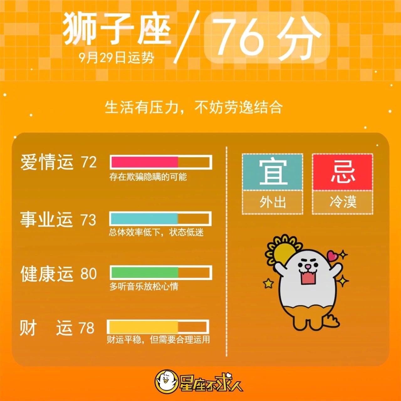 19年9月28日星座运势来啦 前三名评论区