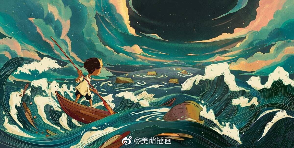 《初次旅行》童书绘本插画by_ kaa illustration(越南插画师)
