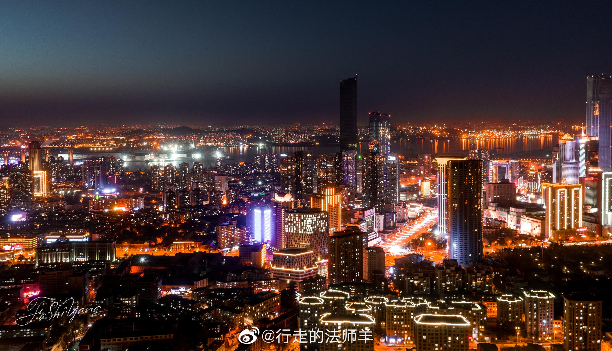 有多少人能有时间静下来,好好的去欣赏一下这座城市的夜景呢|夜景|大连|新浪_新浪新闻