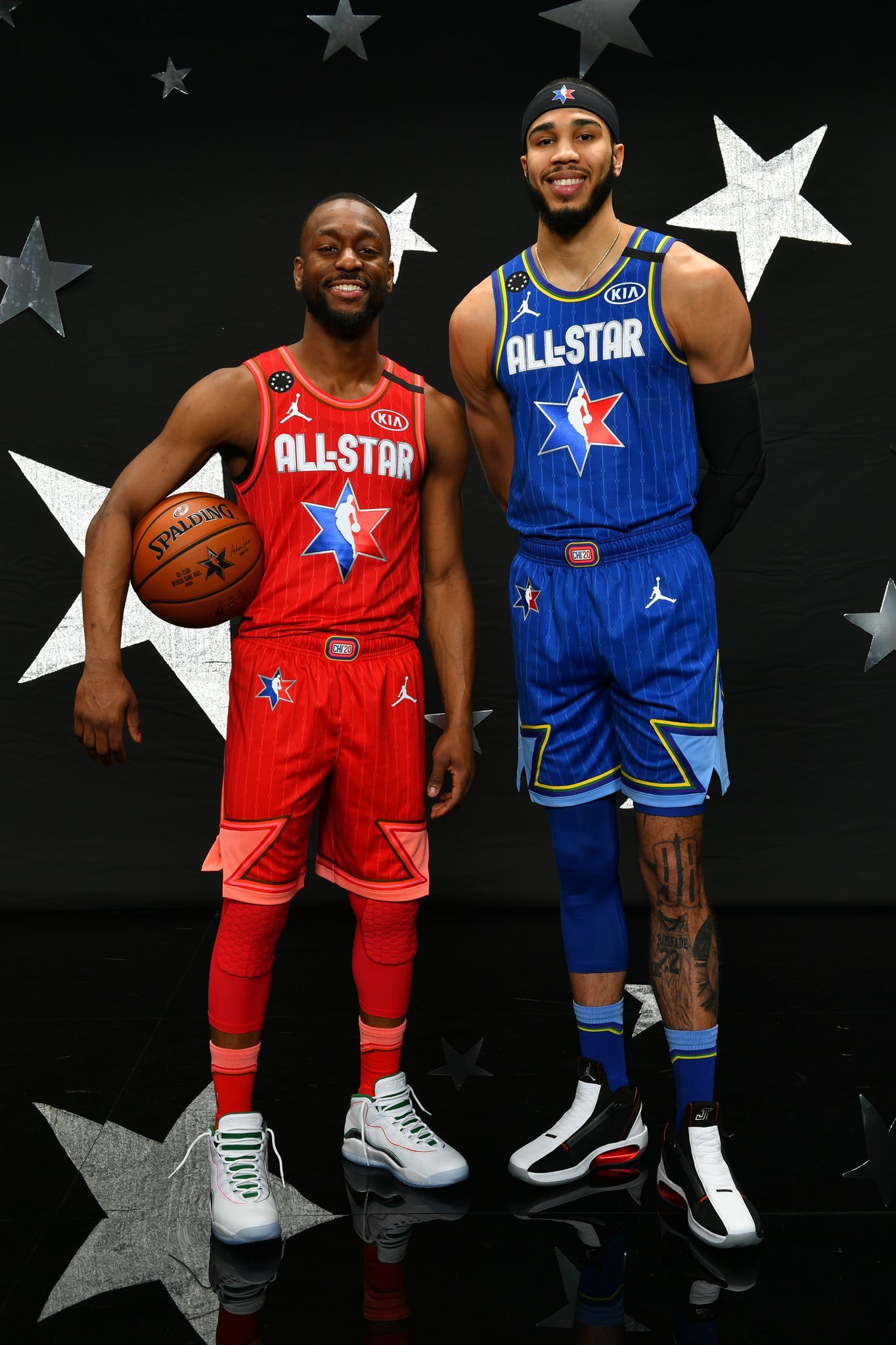 2020nba全明星 肯巴沃克图集23分3助攻3篮板1抢断第5张图可真帅超