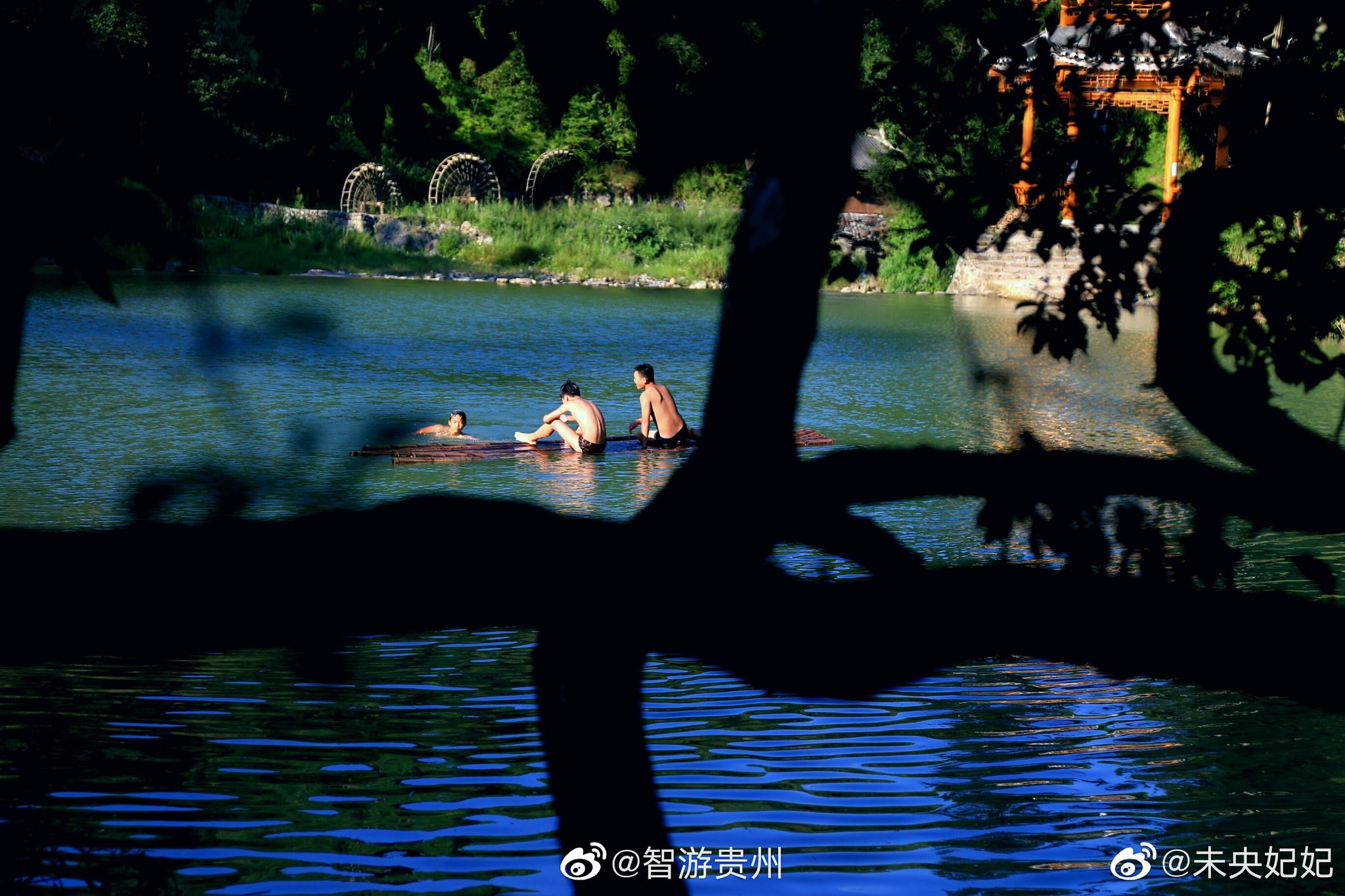 贵州黔东南避暑好去处！从江县加榜乡下尧村，村子被大山围绕|未央|酷暑|碧水|蓝天_新浪新闻