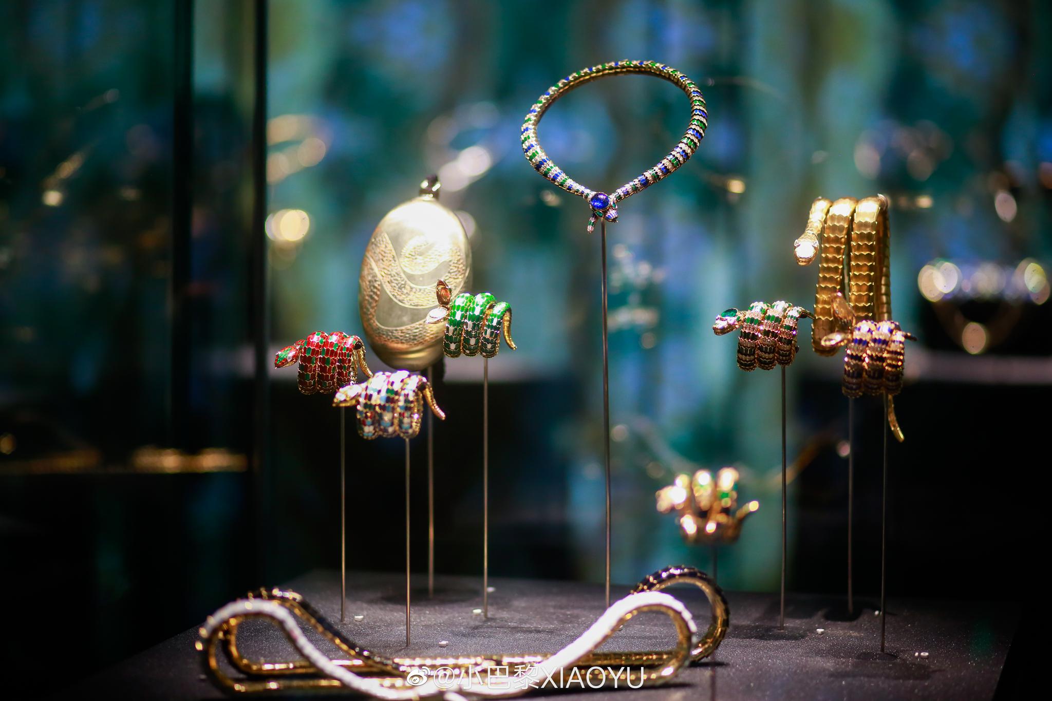 宝格丽serpentiform灵蛇传奇展览二刷灵蛇传奇74世纪