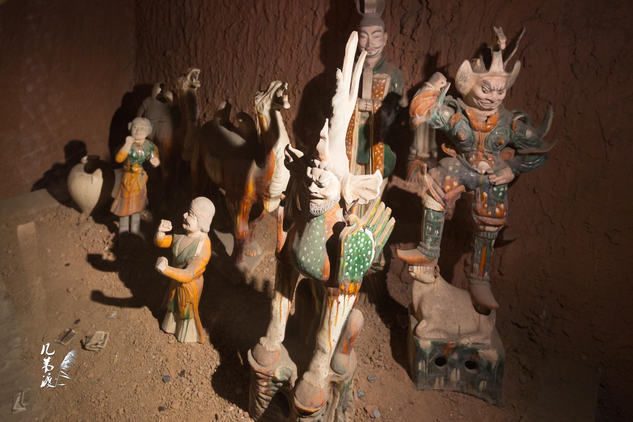 洛阳古墓博物馆(十一) 2015/2 拍摄历代典型墓葬 唐代两座李嗣本|杏园|偃师|龙门东山_新浪新闻