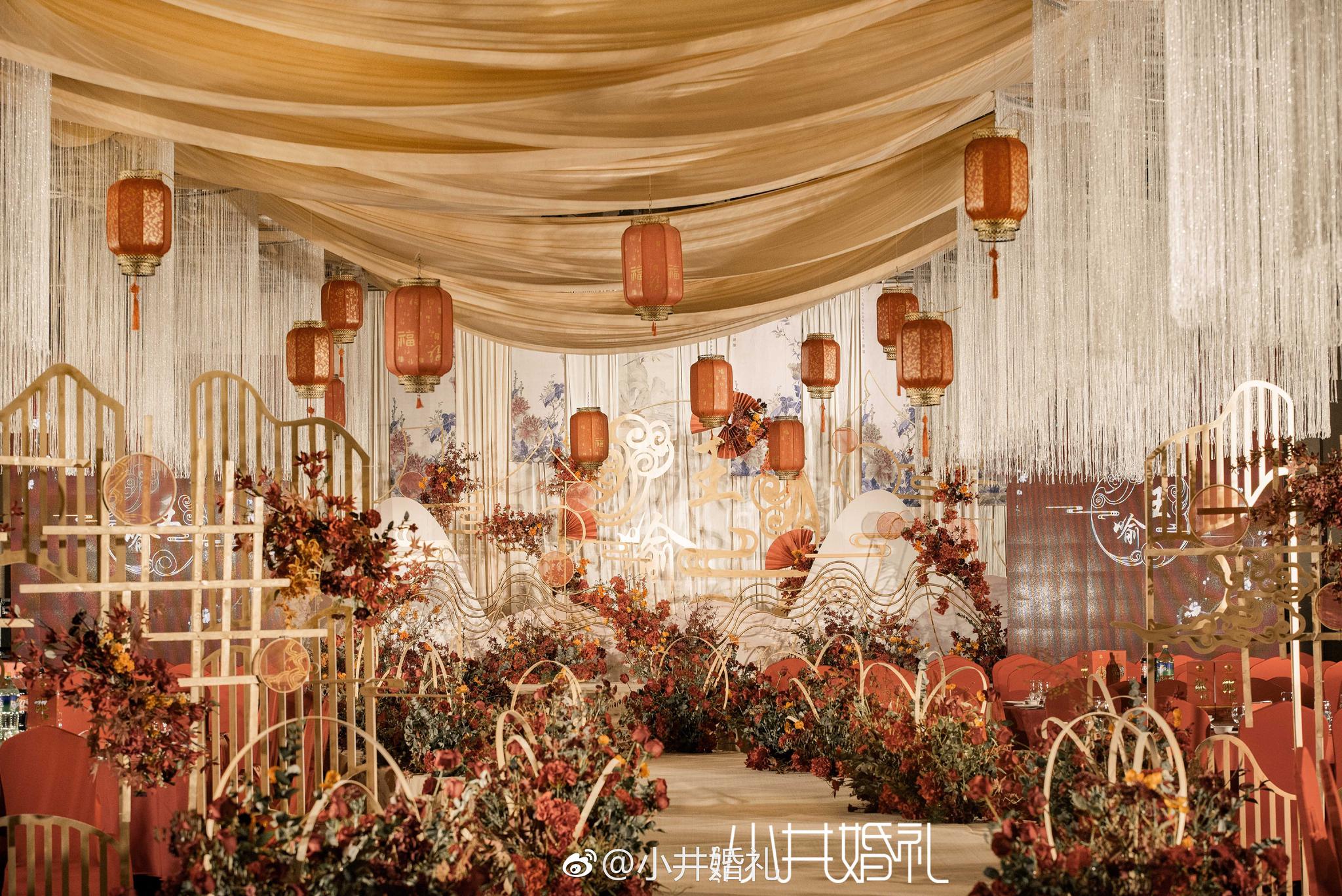 这是一场恬适淡雅的新中式婚礼