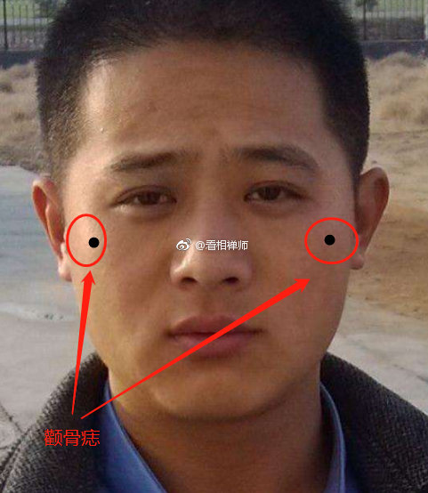 以下几种面相特征中的越多,事业运势阻碍越多1,额头出现痣痕(事业宫有