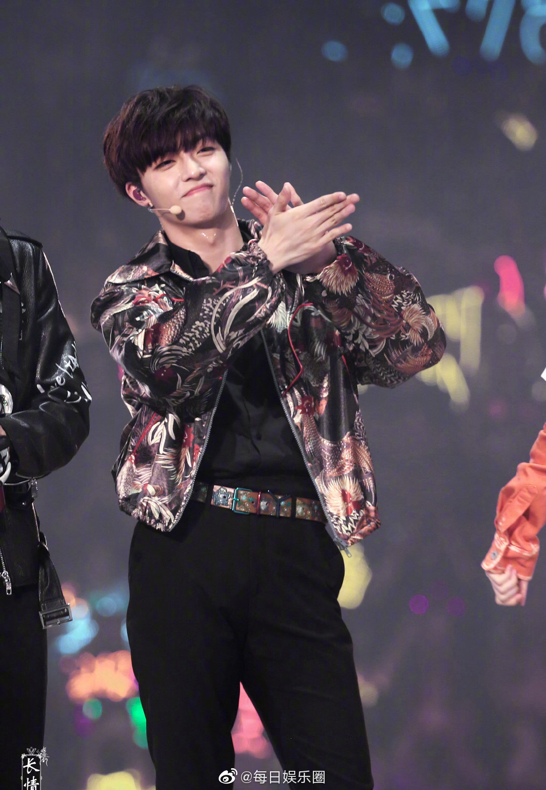 ninepercent告别演唱会饭拍图来了～蔡徐坤,陈立农,林彦俊,朱正廷