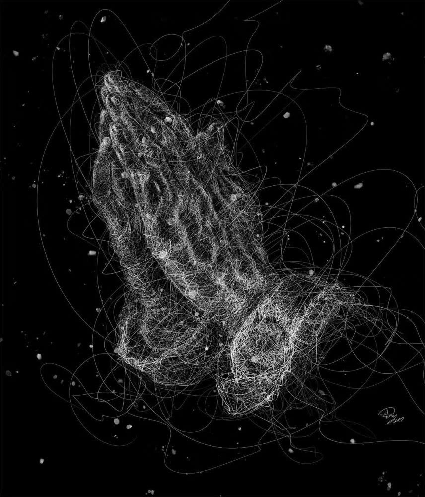 90后插画师,用一团乱线画出哪吒,绝对是"大神"级人物