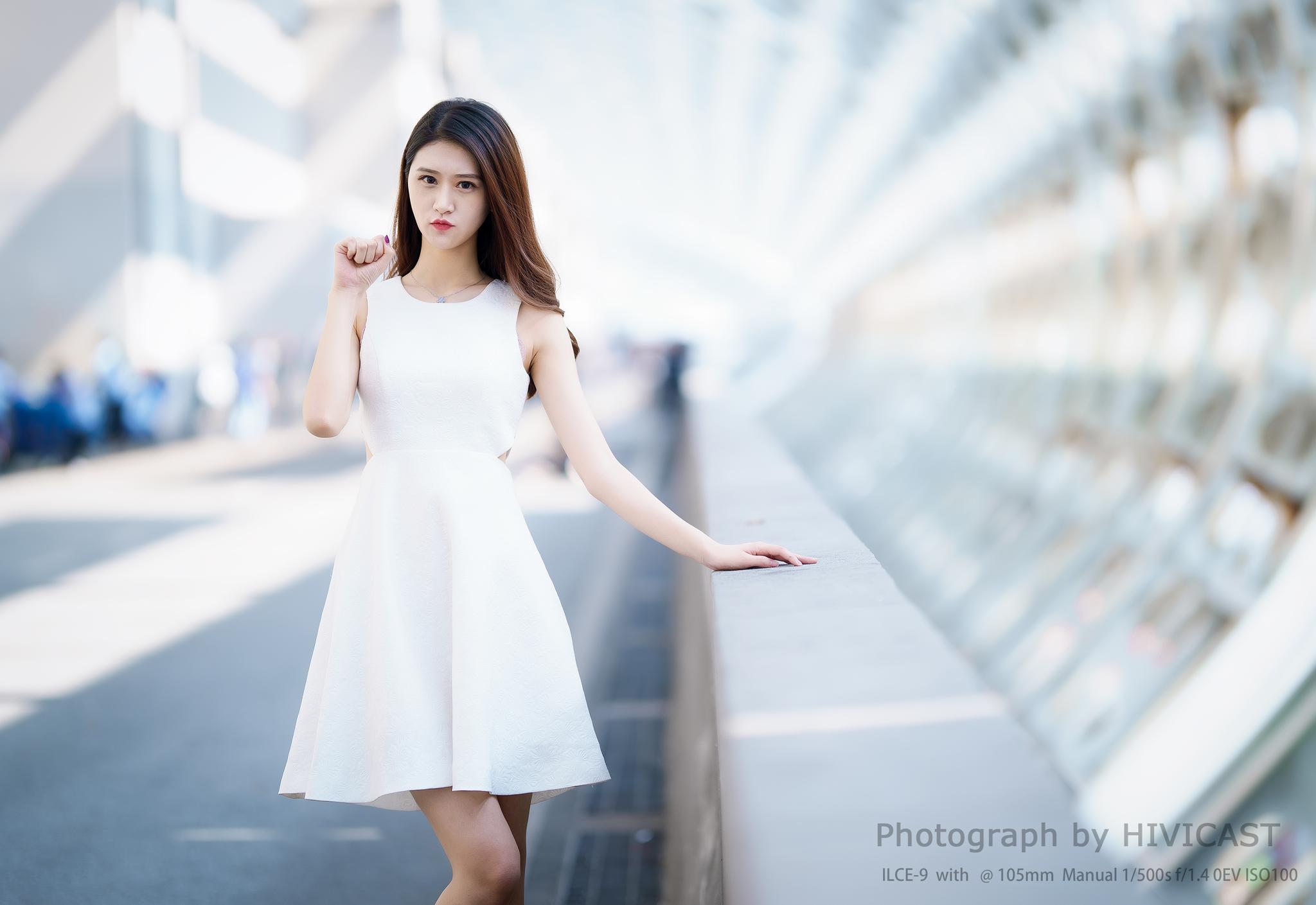 东风本田展台 @白舒Leah 小白广州车展合集 SONY A9 + SIGMA 105/1|写真|小清新|视觉|美女|華仔_新浪新闻