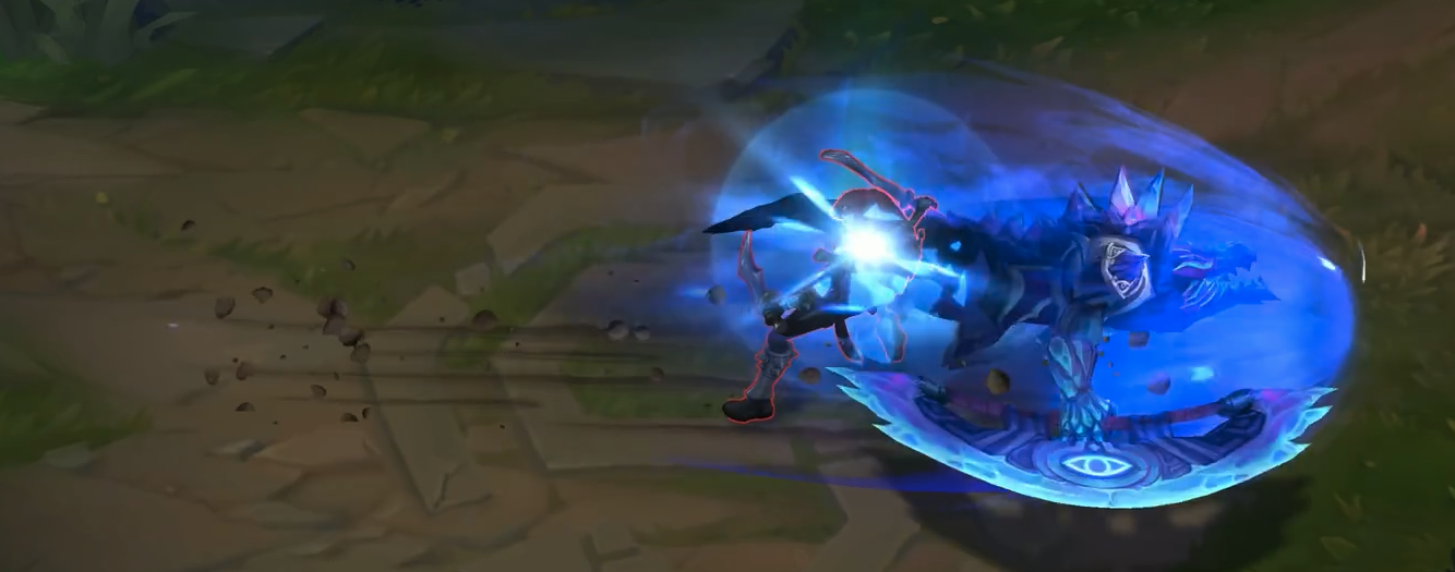 lol鳄鱼黯晶新皮肤上手:质量上与海克斯相差无几,但更容易入手