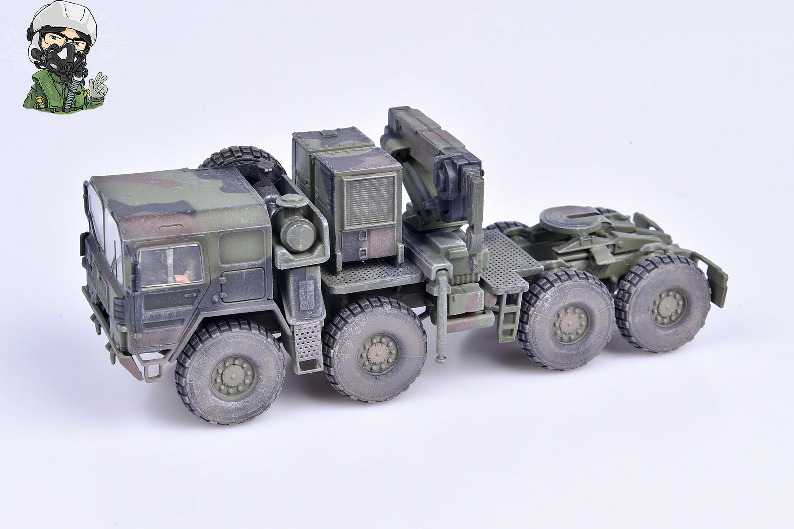 搜模阁as72136 德国man kat1 m1014 机动性越野卡车成品模型
