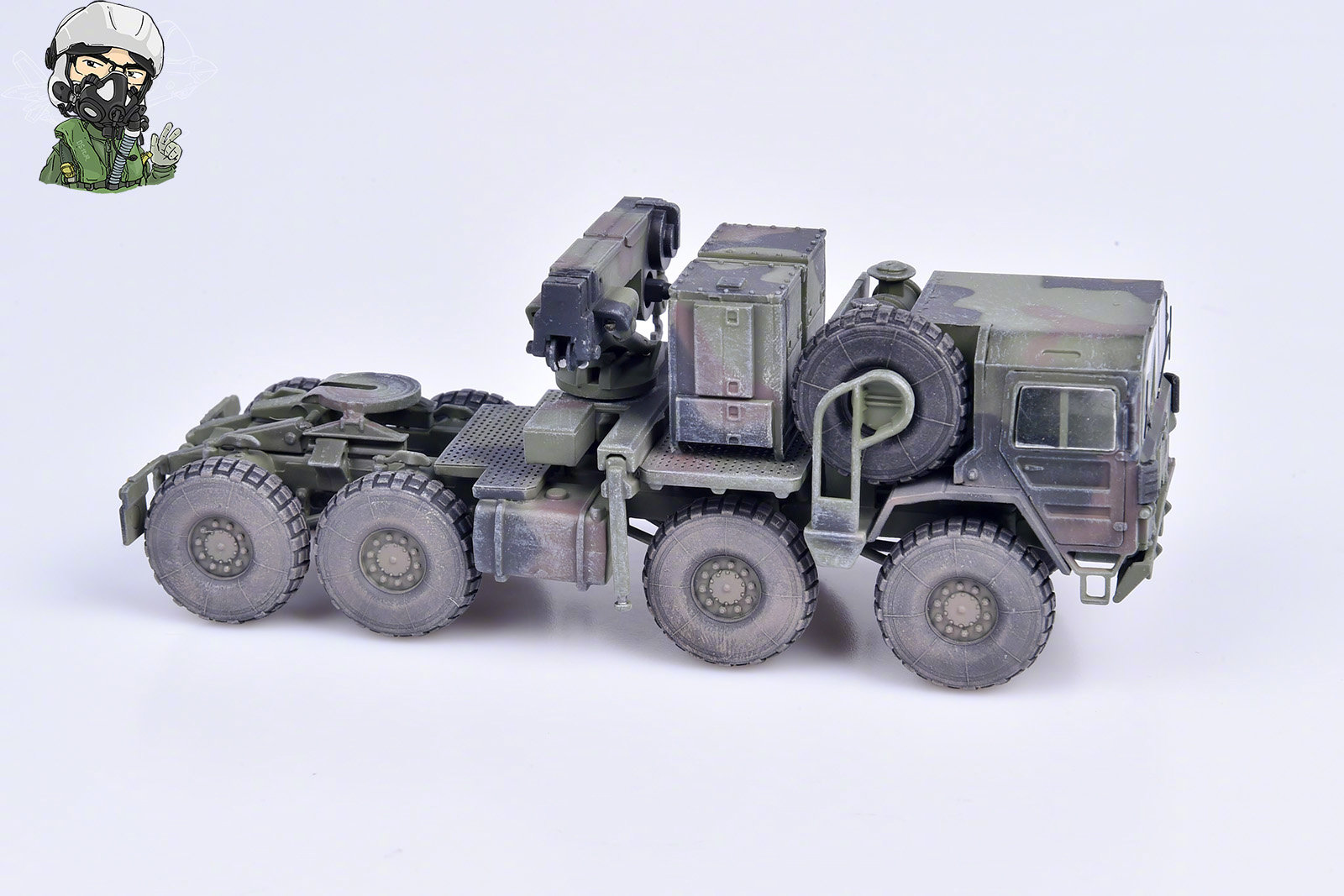 搜模阁as72136 德国man kat1 m1014 机动性越野卡车成品模型