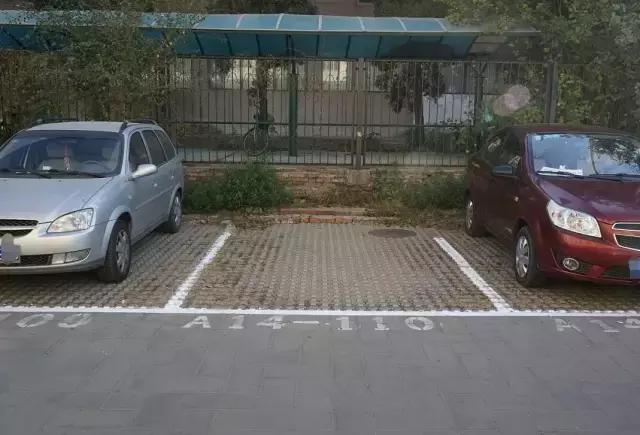 平行式停车位图片