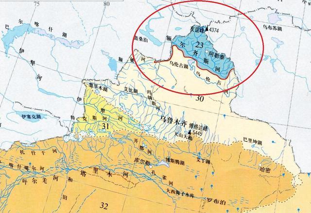 额尔齐斯河:新疆第二大河流,我国唯一注入北冰洋水系的外流河