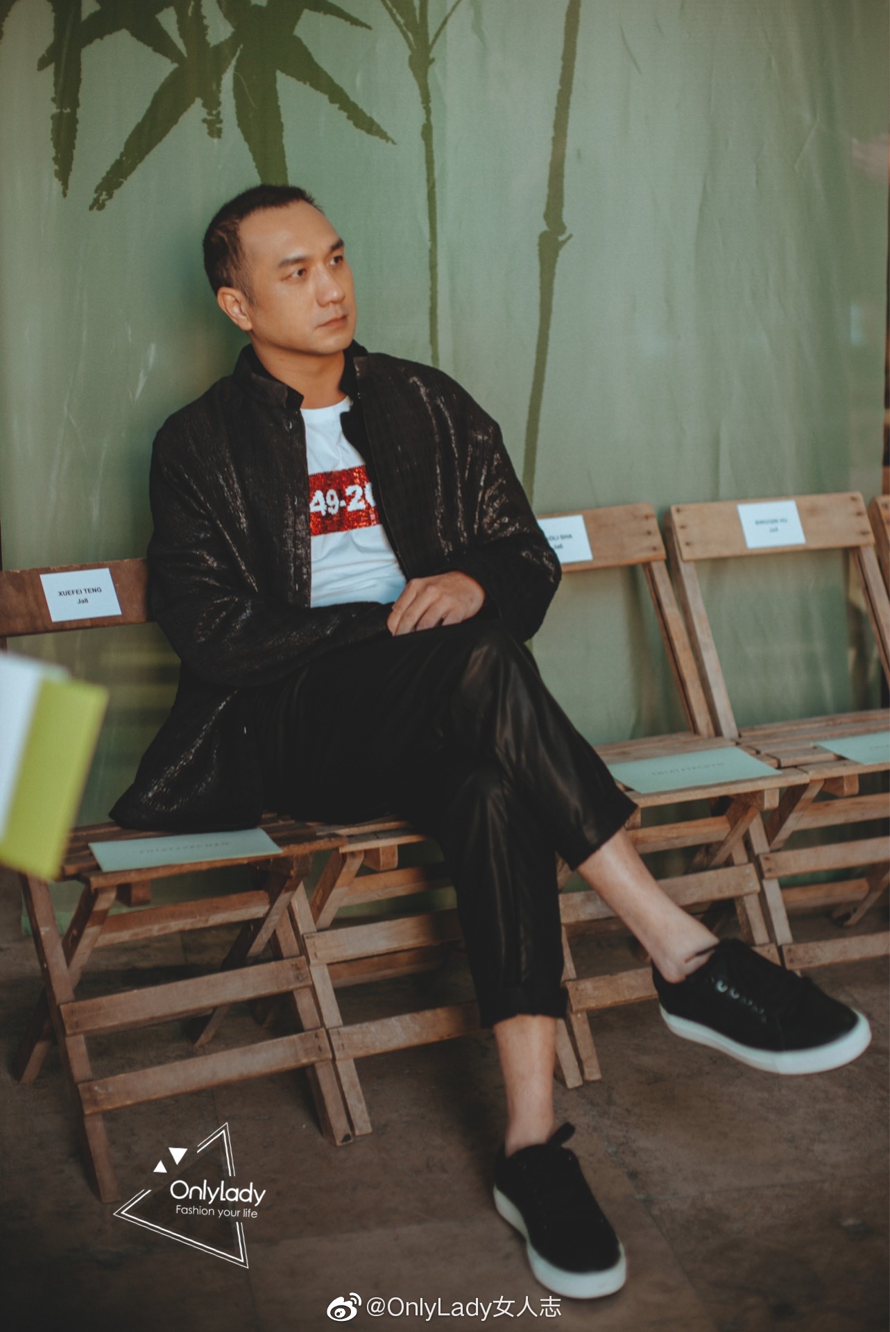 黄觉受邀参加shiatzychen夏姿陈2020春夏时装大秀