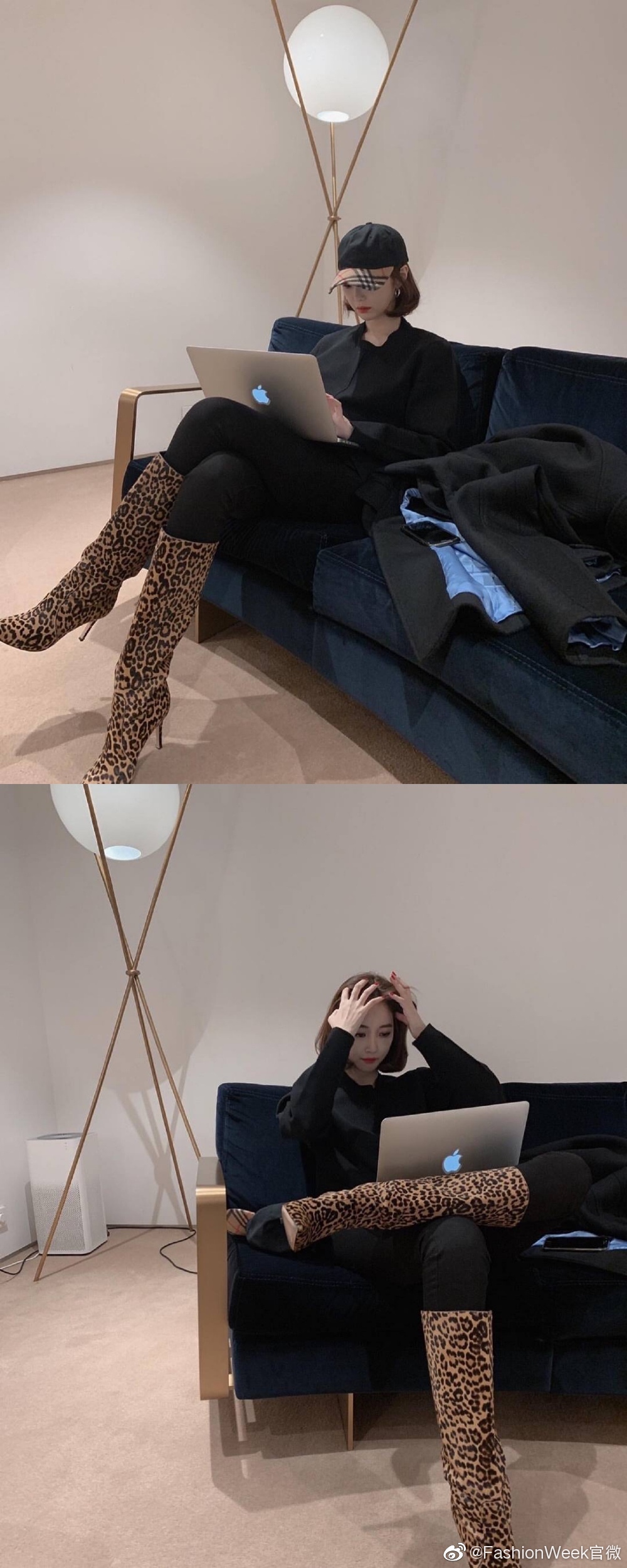 韩国短发女星高俊熙ins私服合集