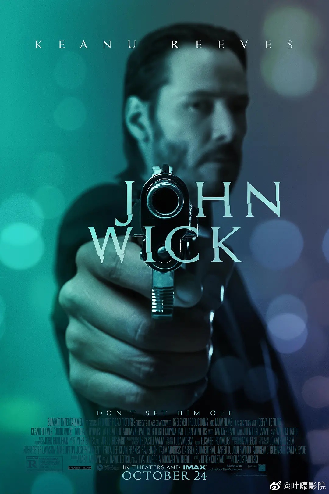《疾速追杀》系列(《John Wick》)目前三部,个人最喜欢第一部