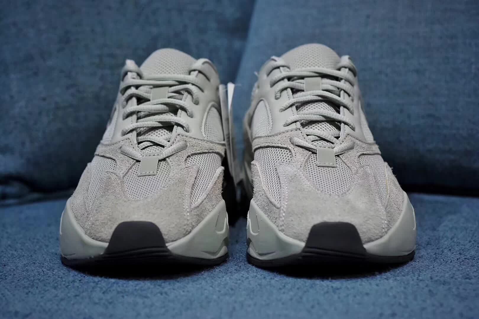 yeezy700boostsalt海盐配色runner除鞋标鞋盒搞不定其他所有材
