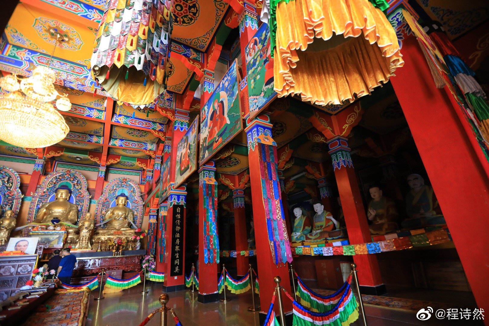 吉林松原查干湖妙因寺